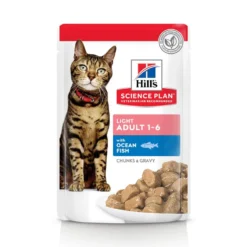 Hill's Science Plan Light Adult en sachets - pâtée chat