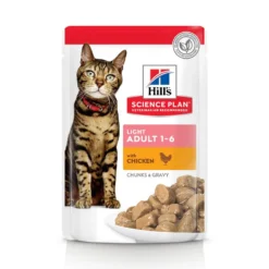 Hill's Science Plan Light Adult en sachets - pâtée chat