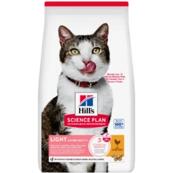 Hill's Science Plan Light Mature Adult 7+ au poulet - croquettes chat