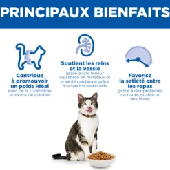 Hill's Science Plan Light Mature Adult 7+ au poulet - croquettes chat