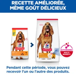Hill's Science Plan Light Medium Mature Adult 7+ au poulet - croquettes chien