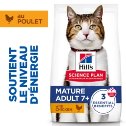 Hill's Science Plan Mature Adult 7+ au poulet - croquettes chat