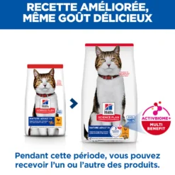 Hill's Science Plan Mature Adult 7+ au poulet - croquettes chat
