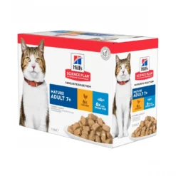 Hill's Science Plan Mature Adult 7+ en sachets - pâtée chat