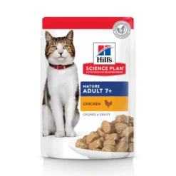 Hill's Science Plan Mature Adult 7+ en sachets - pâtée chat