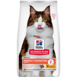 Hill's Science Plan Perfect Digestion Adult au poulet - croquettes chat