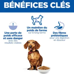 Hill's Science Plan Perfect Weight Small & Mini Adult au poulet - croquettes chien