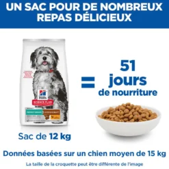 Hill's Science Plan Perfect Weight & Active Mobility Medium Adult au poulet - croquettes chien
