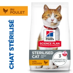 Hill's Science Plan Sterilised Adult au poulet - croquettes chat