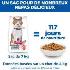 Hill's Science Plan Sterilised Adult au saumon - croquettes chat
