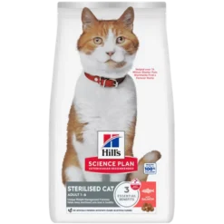 Hill's Science Plan Sterilised Adult au saumon - croquettes chat