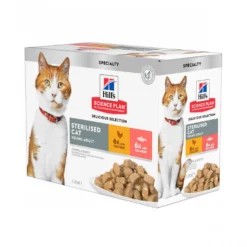 Hill's Science Plan Sterilised Adult en sachets - pâtée chat
