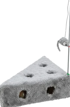 Jeu casse tête en forme de fromage chat