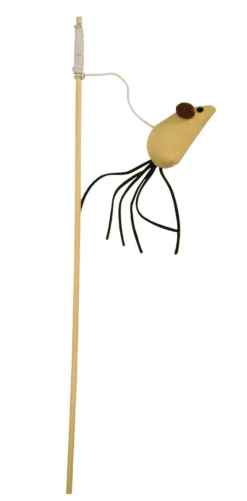 Jouet canne à pêche Nature chat