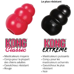 Jouet Classic KONG - Jouet à mâcher pour chien