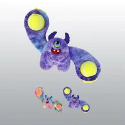 Jouet Kong Woozles monster pour chien