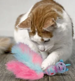 Jouet Kong Wubba Caticorn chat