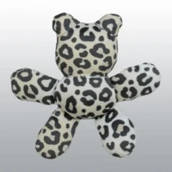 Jouet peluche Ours léopard pour chat