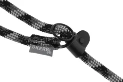 Laisse corde ronde 2m gris/noir