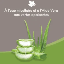 Lingettes nettoyantes à l'aloe vera