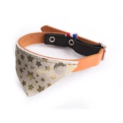 Martin Sellier - Chat - Collier cuir Miami et bandana