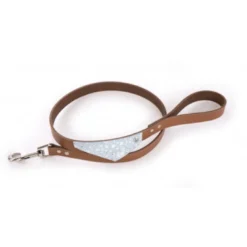 Martin Sellier - Chien - Laisse cuir Miami et bandana