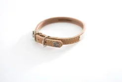 Martin Sellier - Collier cuir avec Plaque