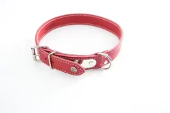 Martin Sellier - Collier cuir avec Plaque
