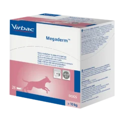 Megaderm® aliment complémentaire pour la peau chat, chien