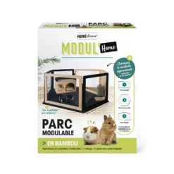 Modul’Home parc avec tapis de protection - lapin, rongeur