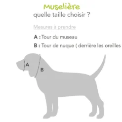 Muselière Nylon chien