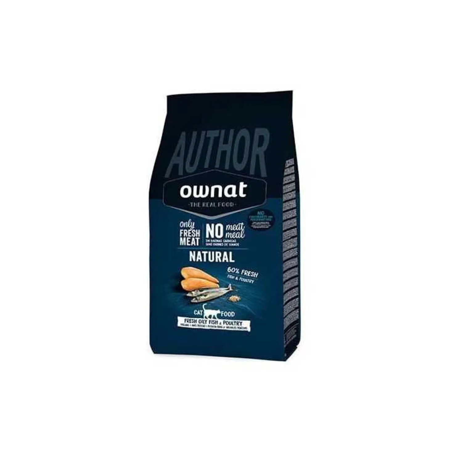 Ownat Author Fresh Oily Fish & Poultry - croquettes chat
