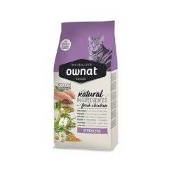 Ownat Classic sterilized croquettes pour chat sterilise