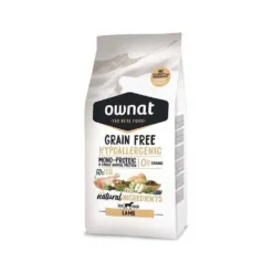 Ownat Hypoallergenic lamb - croquettes chien
