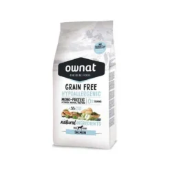 Ownat Hypoallergenic salmon - croquettes chien