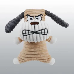 Peluche chien en colère