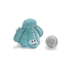 Peluche coquillage avec balle chien