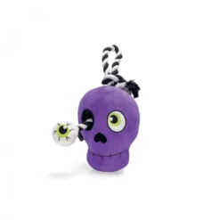 Peluche crâne d'Halloween chien