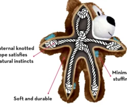 Peluche Ourson Wild Knot Bear Kong chien