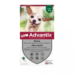 Pipettes Advantix chien