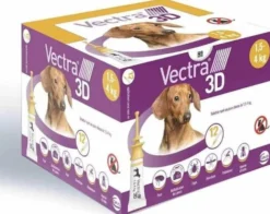 Pipettes antiparasitaires Vectra 3D Spot On chien
