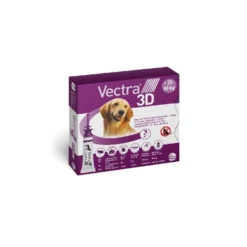 Pipettes antiparasitaires Vectra 3D Spot On chien