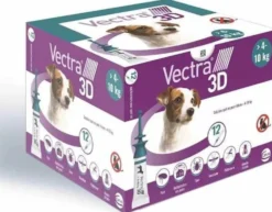 Pipettes antiparasitaires Vectra 3D Spot On chien