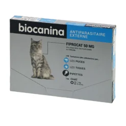Pipettes Fiprocat Spot-On chat