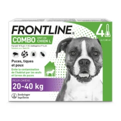 Pipettes Frontline Combo pour chien
