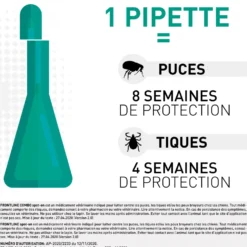 Pipettes Frontline Combo pour chien