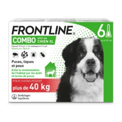 Pipettes Frontline Combo pour chien