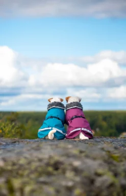 Pomppa Perus manteau imperméable pour chien Petrol
