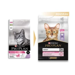 Pro Plan Delicate Digestion Adult à la dinde - croquettes chat