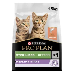PRO PLAN Healthy Start Sterilised Kitten au Saumon - Croquettes pour chaton